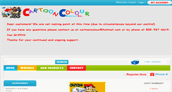 Desktop Screenshot of cartooncolor.com